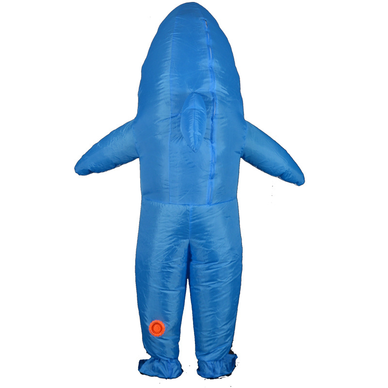 Blue Shark Mascot Costume Inflatable Funny Full Body Adult Unisex Animal Sonic Costumes for Children 6 Year Costumes Gold Dragon