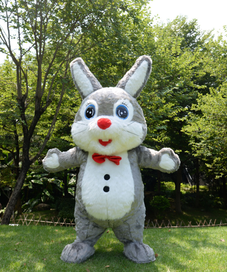 Inflatable Mascot Costume For Adult Rabbit Anime Cosplay Customize Kits Mascotte