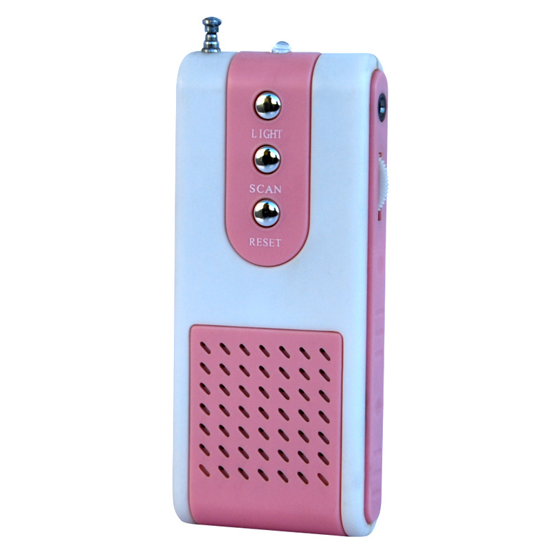 Mini MP3 music player speaker portable rechargeable FM auto scan  radio