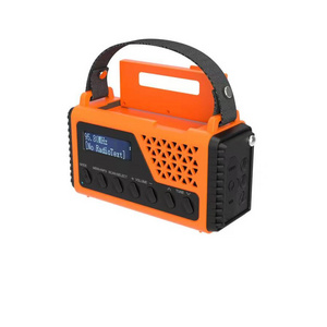 DAB+FM WIRELESS NEW Arrival Solar Dynamo Emergency radio with Torch/Reading lamp/Super battery capacity