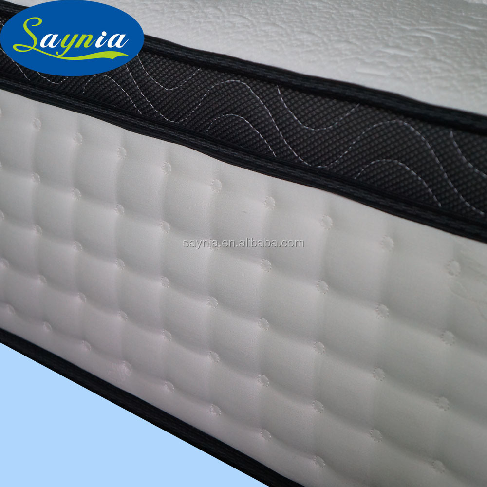 adjustable spring  cool gel memory foam high density latex foam king size pocket spring air compressed relax mattress