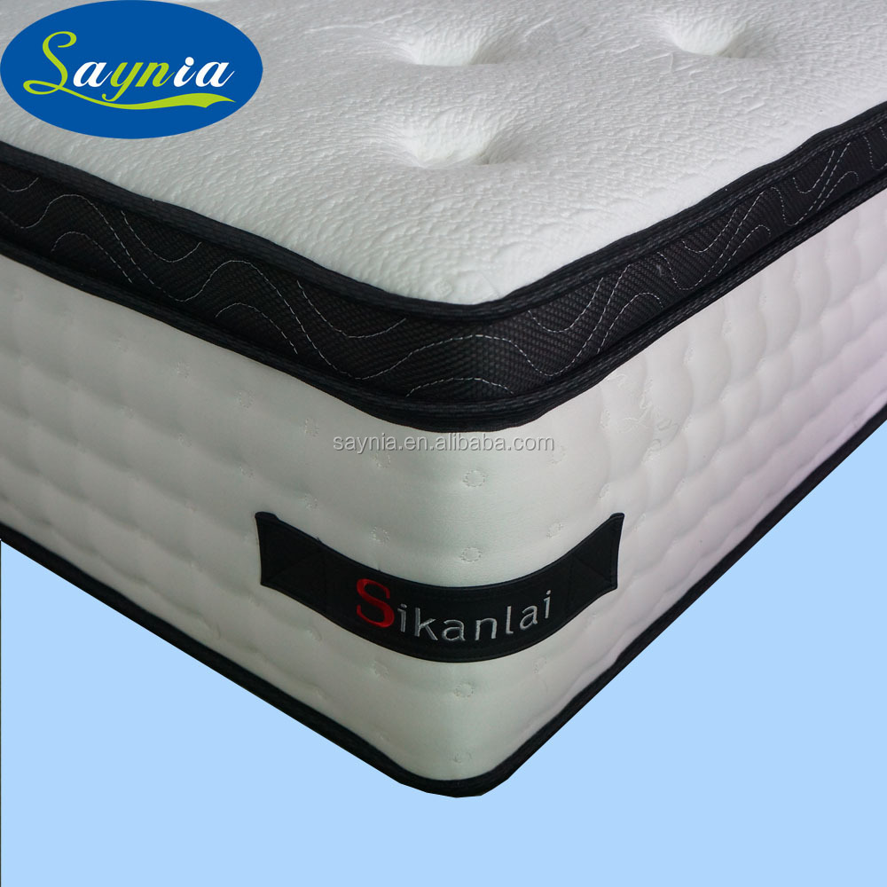 adjustable spring  cool gel memory foam high density latex foam king size pocket spring air compressed relax mattress