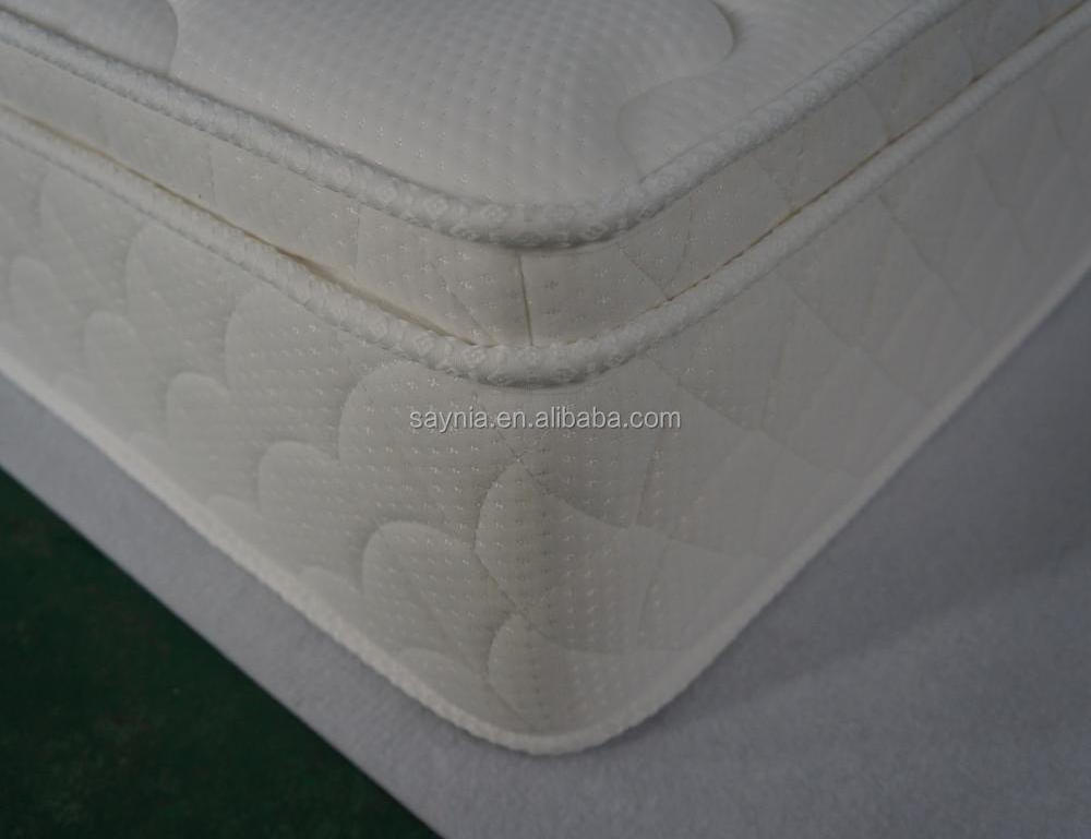 Visco Elastic Memory Foam 7 Zone Pocket Spring Mattress in USA Best Selling 2020 in Home Furniture High Grade Knitted Fabric