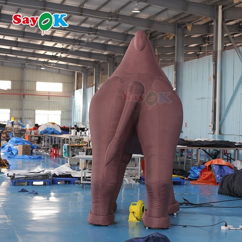 Inflatable Cartoon Character Model Giant Animal Cartoon Inflable Camel For Advertising Decoration