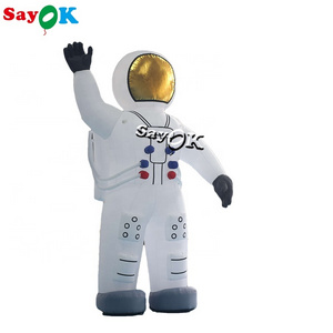 Inflatable Mascot 4m Astronaut Custom High Quality Advertising Inflatable Standing Astronaut