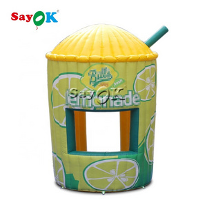 Lemon Booth Inflatable Lemonade Stand Tent With Hands  Advertising Inflatable Lemonade Store