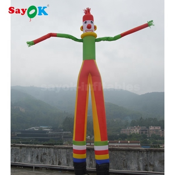 Manufacturer inflatable waving tube man dancing balloons inflatable tube clown dancer