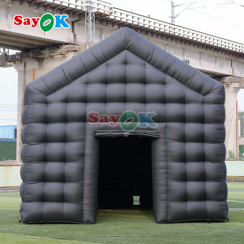 Wholesale Outdoor party use disco inflatable nightclub tent Inflatable Cube Party Tent inflatable nightclub