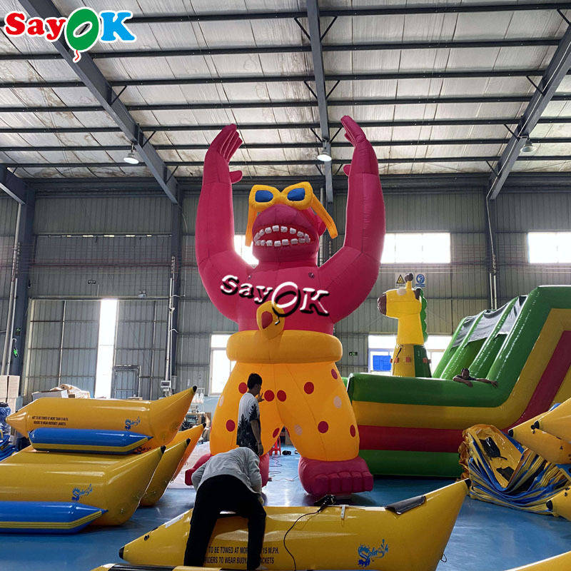 Inflatable cartoon decoration advertising inflatable gorilla model inflatable cartoon art decoration