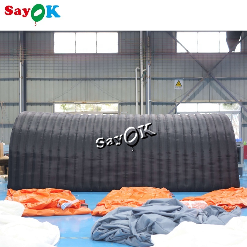 Commercial Outdoor Event Inflatable Sport Tent Advertising Inflatable Sporting Tunnel Tent For Rental