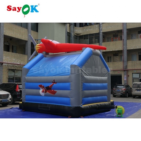 Airplane Bouncing Castle Indoor Inflatable Bouncy Commercial Bounce House Inflatables Water Slide