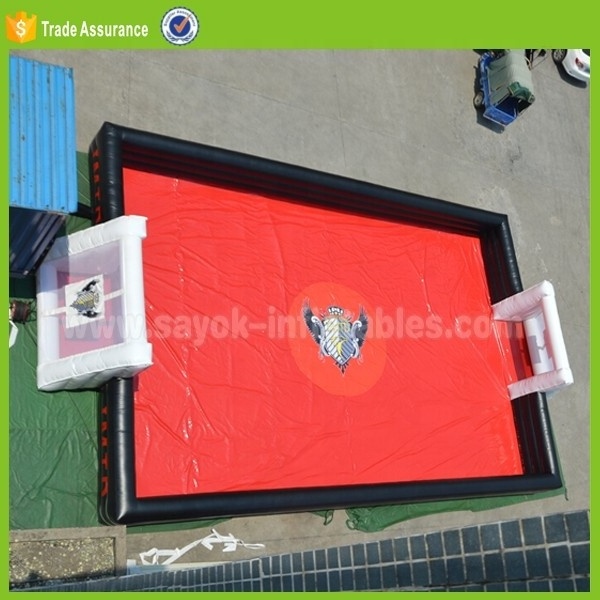 Sayok Soap Inflatable Water Soccer Field For Football Game