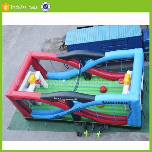 Mini Inflatable Basketball Volleyball Court Shoot Out Inflatable Basketball Outdoor Inflatable Basketball Shot For Kids