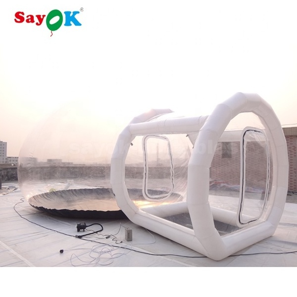 Popular house dome bubble for sale igloo clear kids tent glamping tents inflatable bounce manufacturer in china