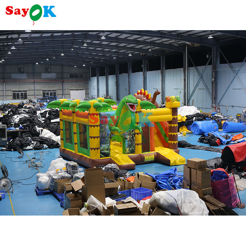 Colorful Inflatable Balloon Bounce House With Slide Commercial Inflatable Castle Bounce House For Kids Adults Jumping