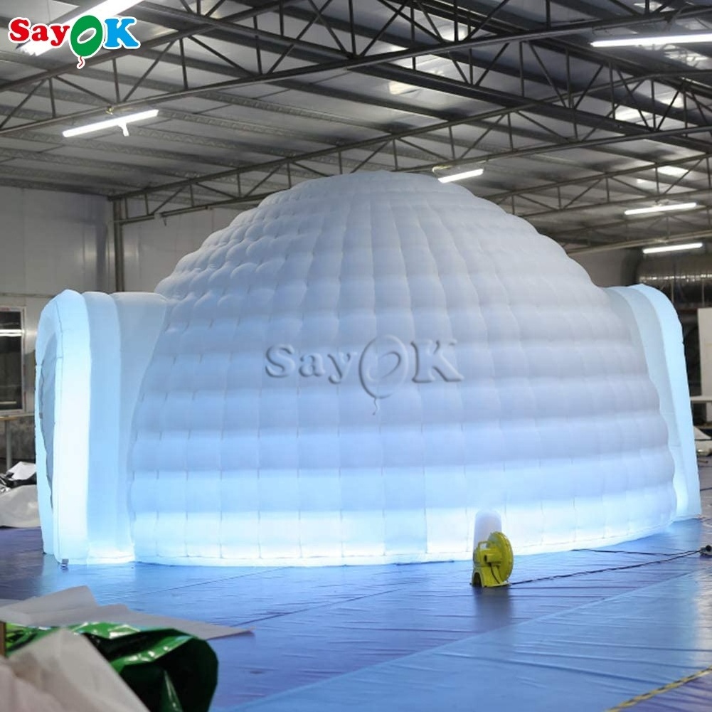 inflatable tent air dome customized outdoor cheap inflatable party tent Igloo Dome inflatable yurt tent