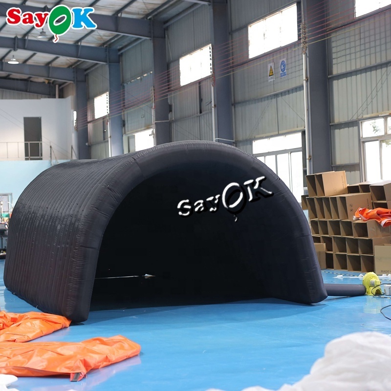 Commercial Outdoor Event Inflatable Sport Tent Advertising Inflatable Sporting Tunnel Tent For Rental