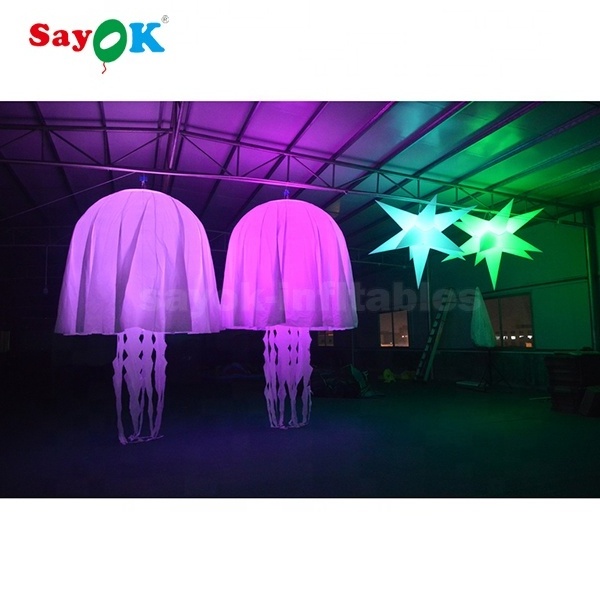 Led Inflatable Jellyfish Lamp For Event Party Decorations Inflatable Jellyfish Balloons