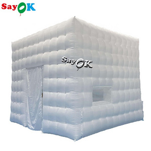 Inflatable tent with led lights blow up advertising shed wholesale inflatable party tent