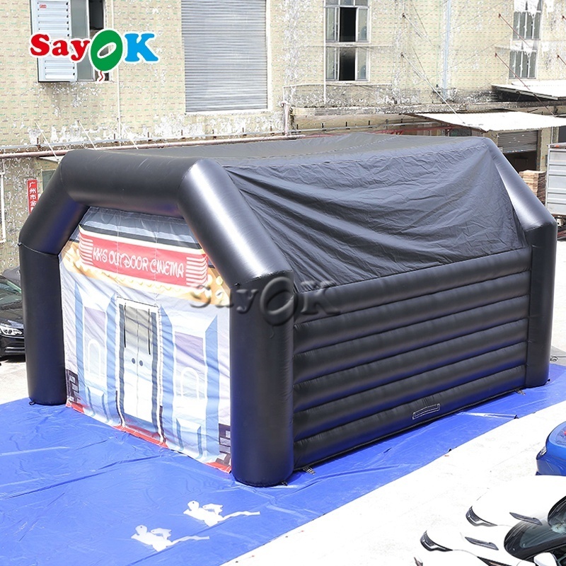 SAYOK Huge Inflatable Party Tent For Concert PVC Taupaulin Inflatable Tent Kids inflable tent for party