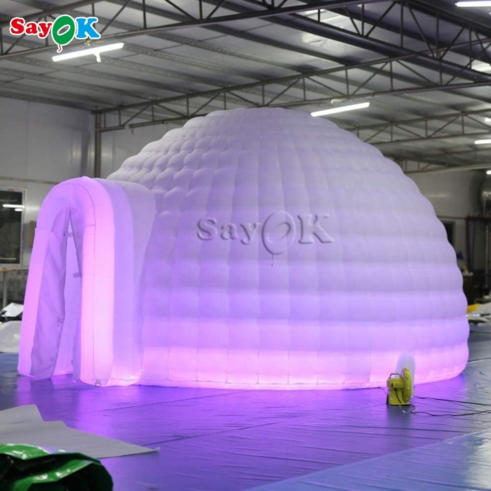 inflatable tent air dome customized outdoor cheap inflatable party tent Igloo Dome inflatable yurt tent