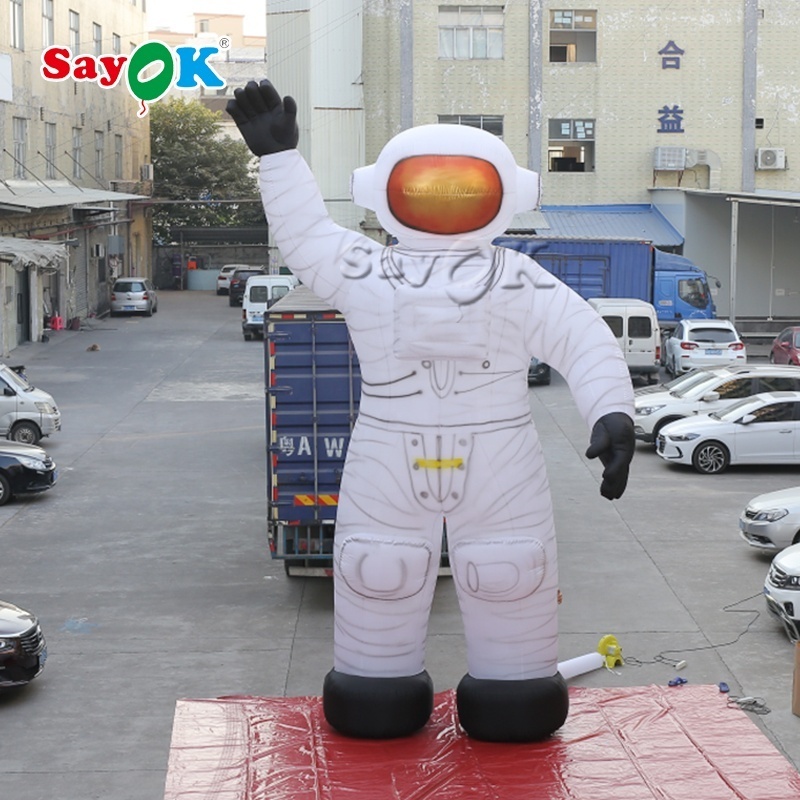 Factory Direct Sales Inflatable Astronaut Mascot 6M Popular Giant Space Man Inflatable Astronaut Model