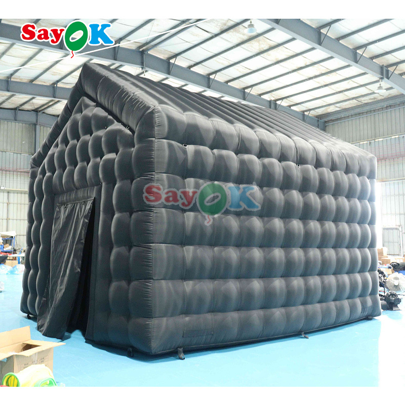 Wholesale Outdoor party use disco inflatable nightclub tent Inflatable Cube Party Tent inflatable nightclub