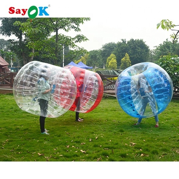 High Quality TPU material Giant Inflatable Soccer Ball/Bumper Bubble Foot/Bubble Football For Adult