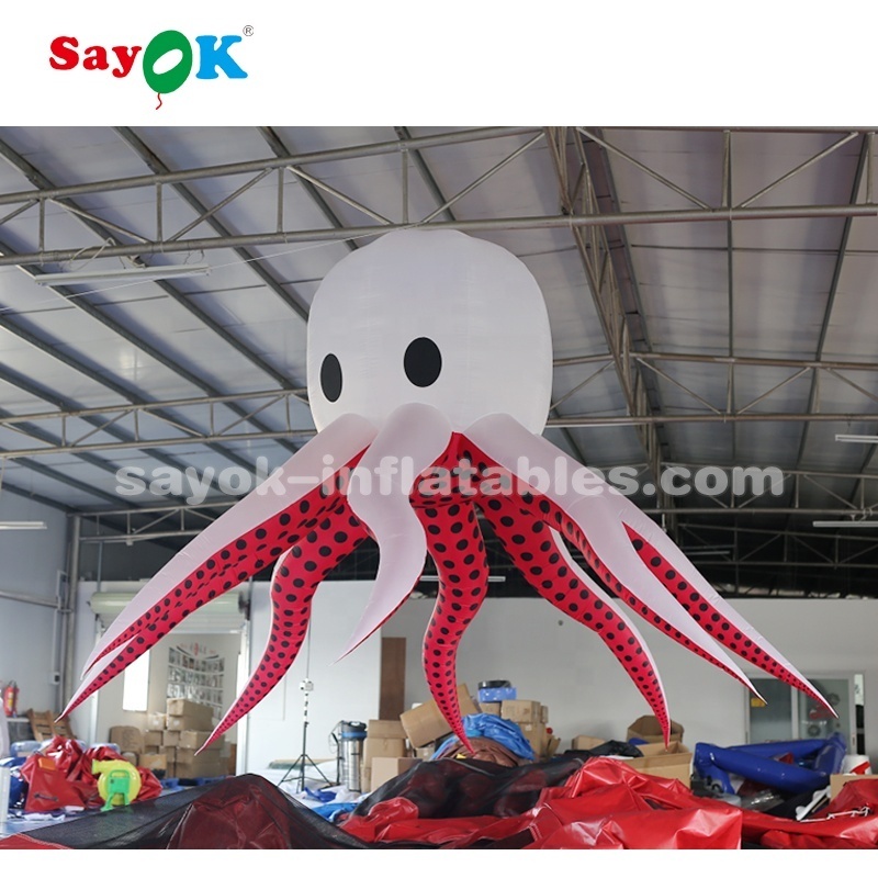 3m Led Giant Inflatable Octopus Tentacles For Party Decoration