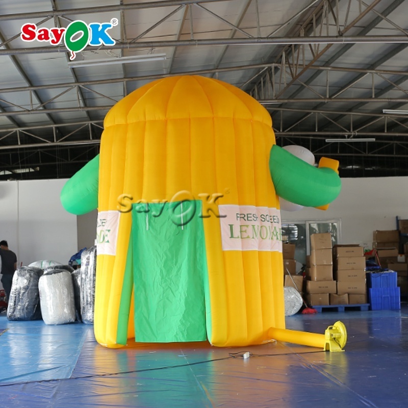 Inflatable Lemonade Stand Bar Consession Inflatable Tents Inflatable Lemonade Stand Booth For Business