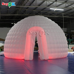 inflatable tent air dome customized outdoor cheap inflatable party tent Igloo Dome inflatable yurt tent