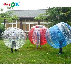 High Quality TPU material Giant Inflatable Soccer Ball/Bumper Bubble Foot/Bubble Football For Adult