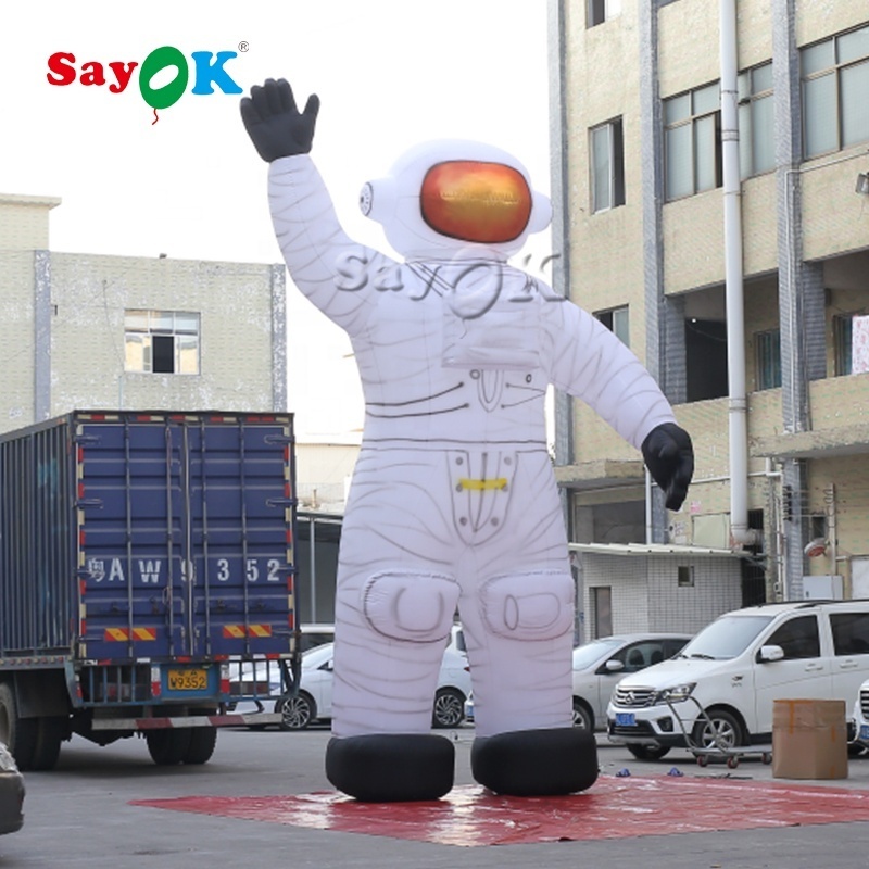 Factory Direct Sales Inflatable Astronaut Mascot 6M Popular Giant Space Man Inflatable Astronaut Model