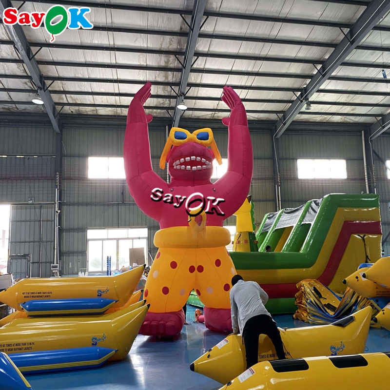 Inflatable cartoon decoration advertising inflatable gorilla model inflatable cartoon art decoration