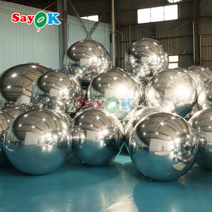 Wholesale Inflatable Mirror Balloon giant pvc inflatable mirror ball For Event Decoration big shiny inflatable balls