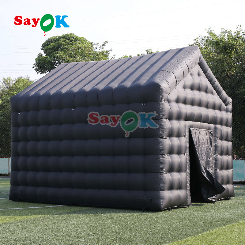 Wholesale Outdoor party use disco inflatable nightclub tent Inflatable Cube Party Tent inflatable nightclub