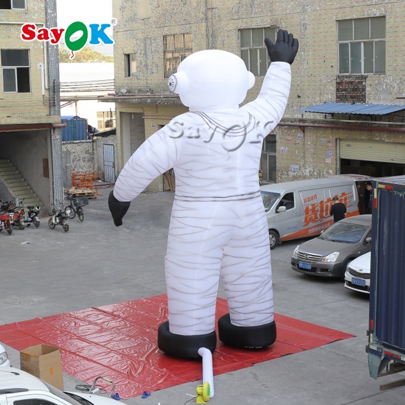 Factory Direct Sales Inflatable Astronaut Mascot 6M Popular Giant Space Man Inflatable Astronaut Model