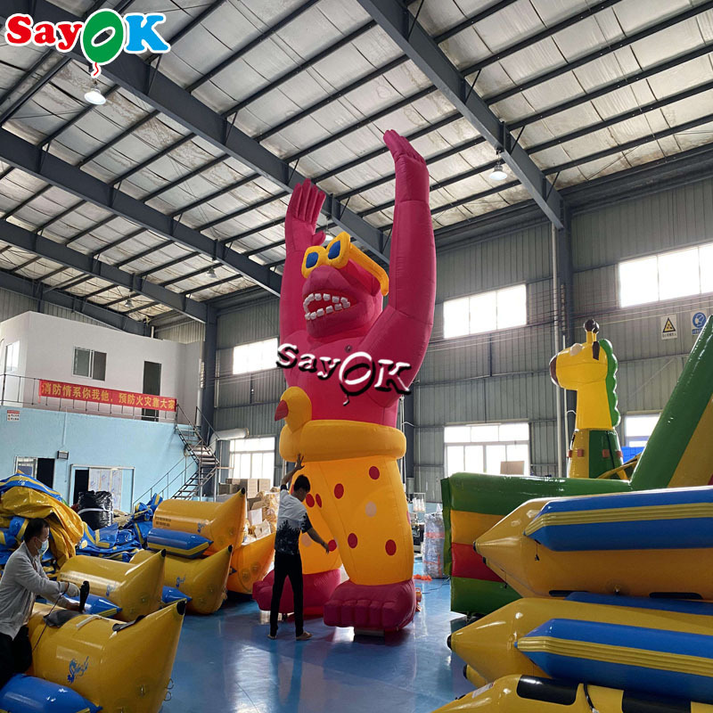 Inflatable cartoon decoration advertising inflatable gorilla model inflatable cartoon art decoration