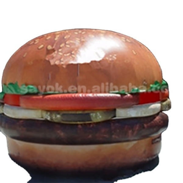 Giant Inflatable Burger Model Supplier, New Inflatable Hamburger For Sale