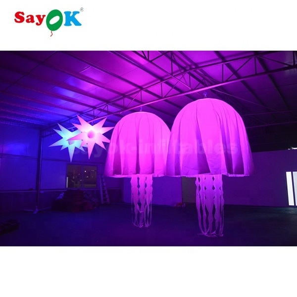 Led Inflatable Jellyfish Lamp For Event Party Decorations Inflatable Jellyfish Balloons