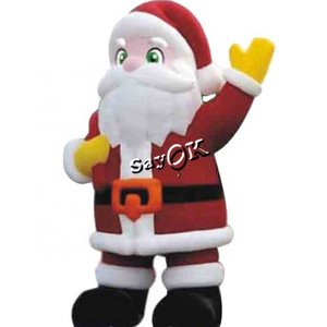 Giant inflatable yard christmas inflatable santa claus christmas standing on ground inflable santa claus