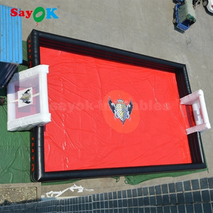 Sayok Soap Inflatable Water Soccer Field For Football Game