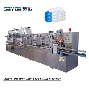 Full Automatic 5-30 pcs/pack Wet Wipes Making Machine Tissue Wipe Machine