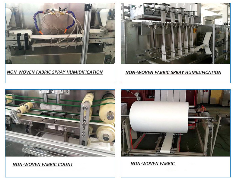 Full Automatic 5-30 pcs/pack Wet Wipes Making Machine Tissue Wipe Machine