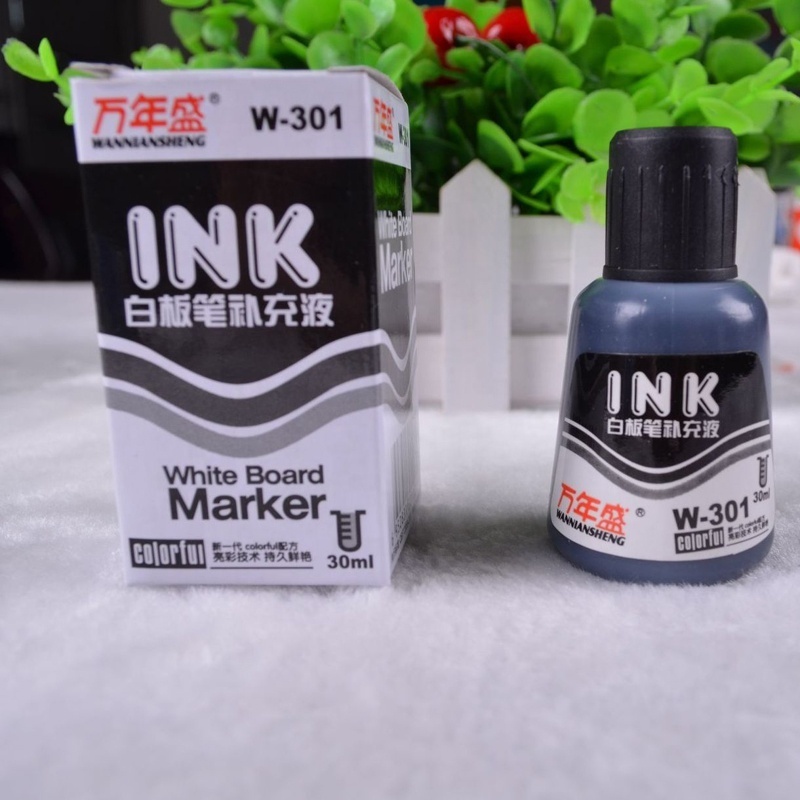 High Quality Non-toxic 30ML 50ML Dry Erase Whiteboard Marker Pen Ink