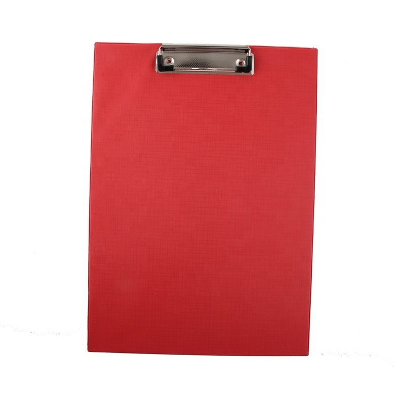 A4/FC PVC Single Folding Clipboard