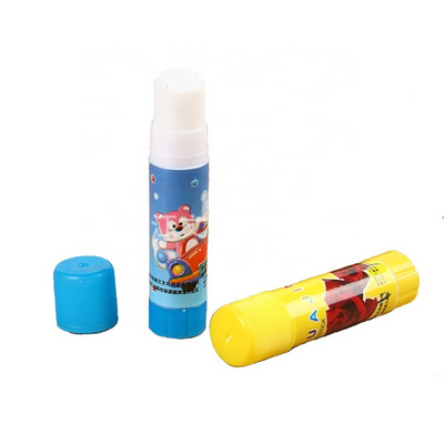 School Non-toxic Cartoon Pattern Student PVA Solid Glue Stick For Paper