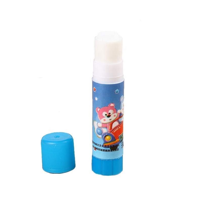 School Non-toxic Cartoon Pattern Student PVA Solid Glue Stick For Paper