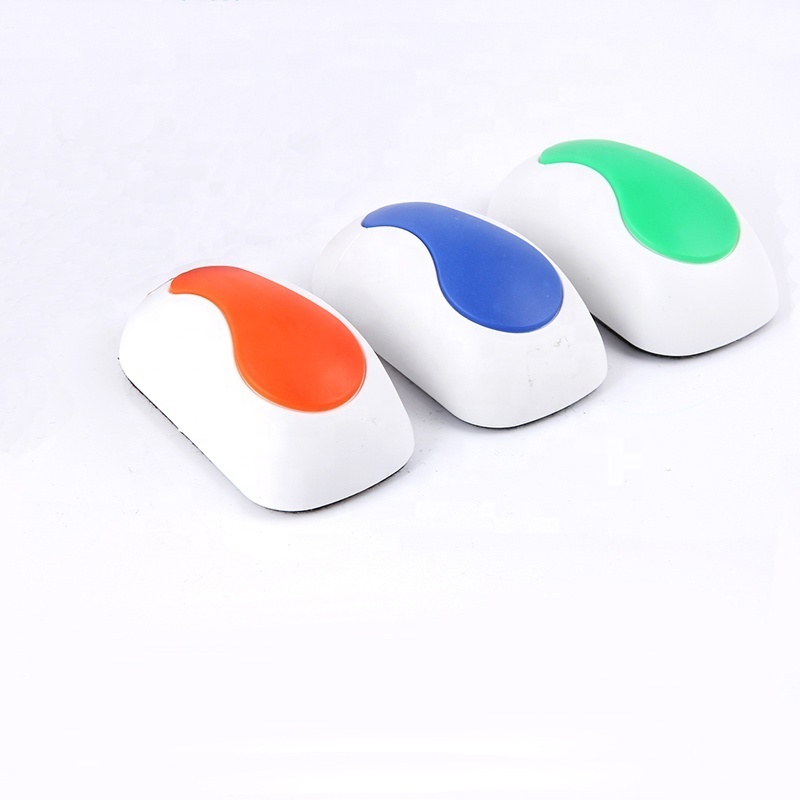 Hot sale mouse shape whiteboard cleaner plastic magnetic whiteboard eraser