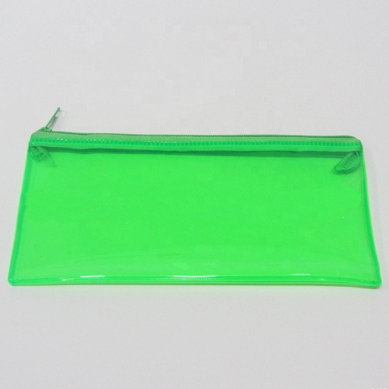 Plastic Zipper Case PVC Clear Plastic Pencil Case